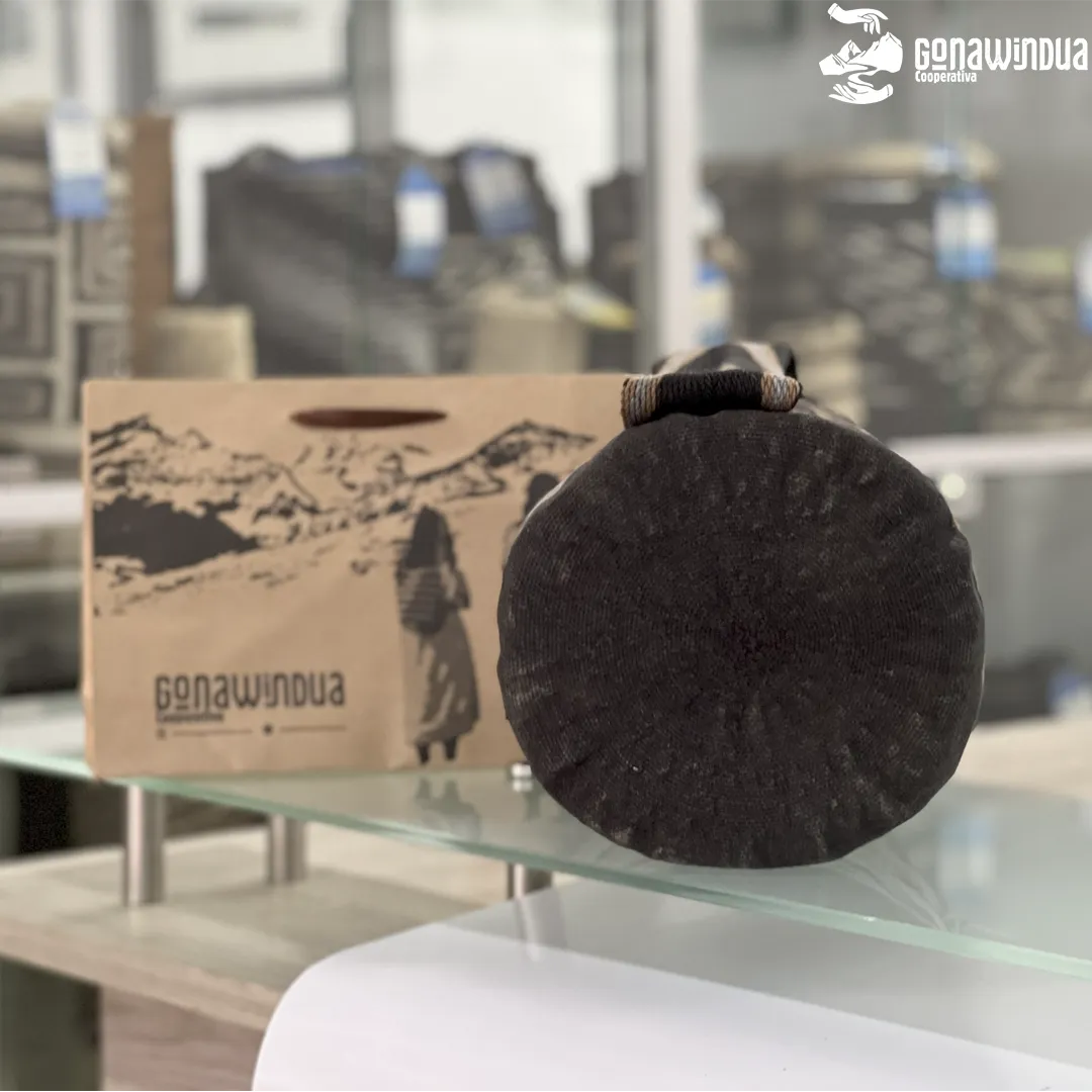 MOCHILA ARHUACA GRANDE - DISEÑO: PENSAMIENTO DE HOMBRE - Image 2